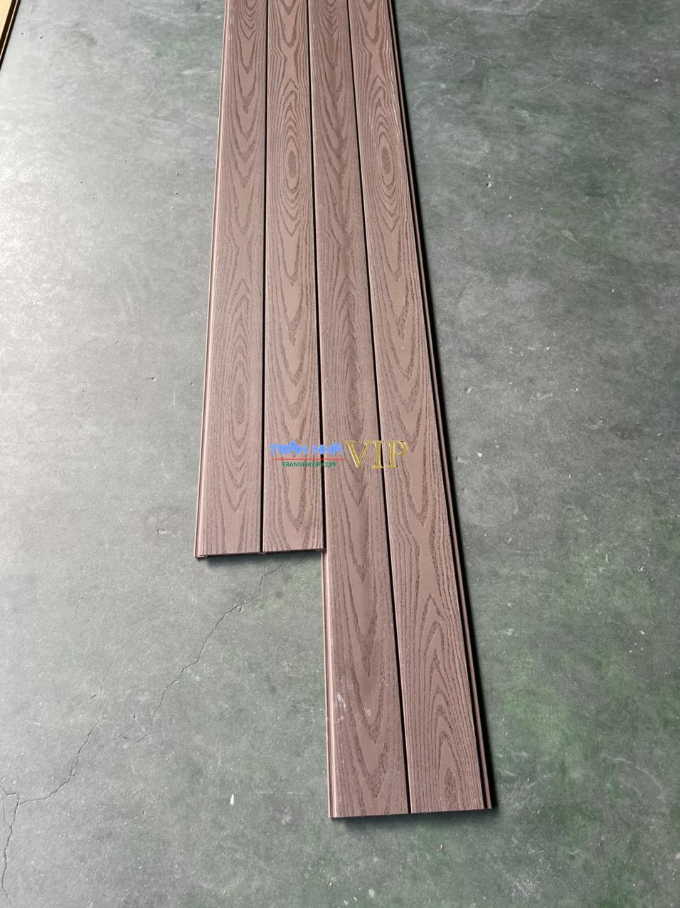 Mẫu lam gỗ nhựa 4 sóng