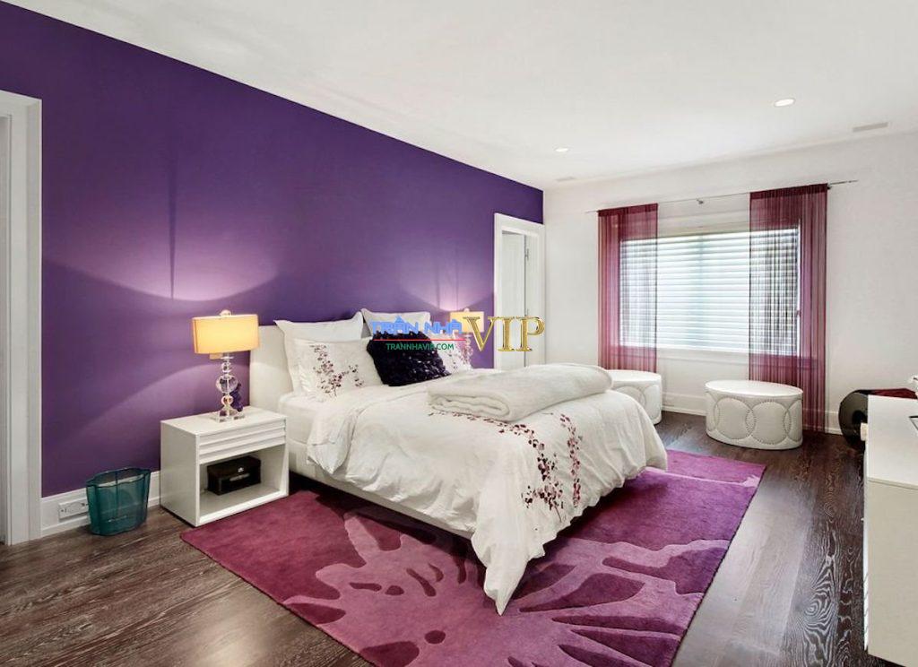 Màu sơn phòng ngủ đẹp cho vợ chồng  