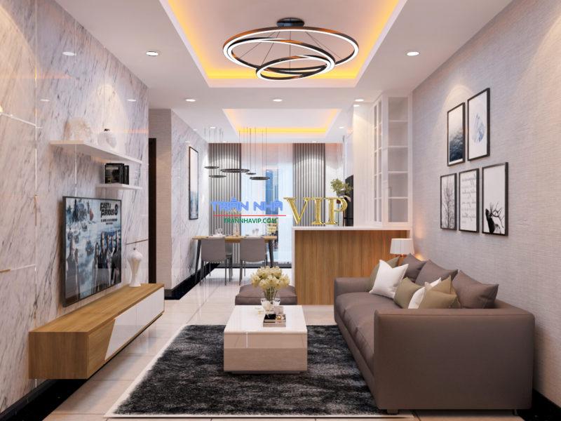 Các mẫu trần thạch cao đẹp cho phòng khách nhỏ giá rẻ 2022